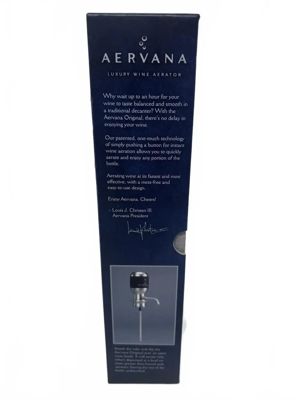 Aervana The Original Luxury Wine Aerator